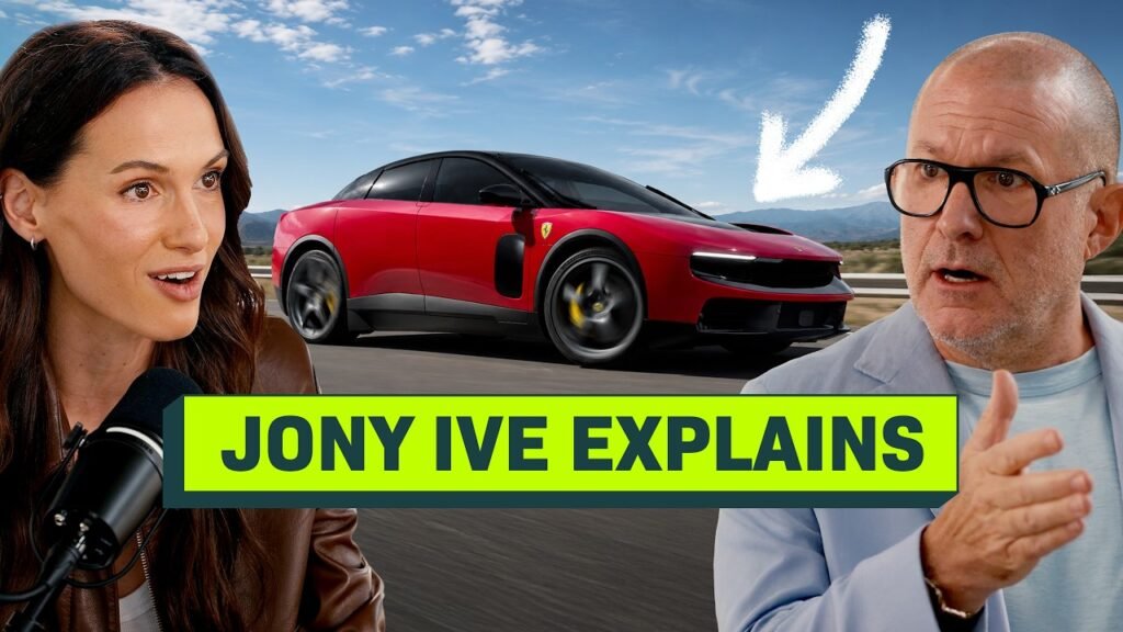 Cleo Abram: Jony Ive Sat Inside the Ferrari Luce and Explained Why It Has No Fake Engine Sound