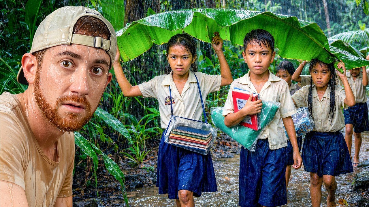 Drew Binsky: Kids in the Philippines Hiked a 90-Degree Cliff to School Every Day. Then a White Van Pulled Up.