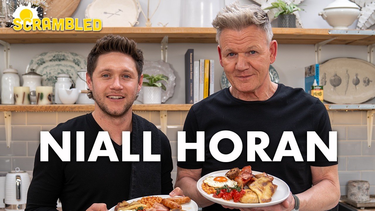 Gordon Ramsay: Niall Horan Ate a Clonakility Sausage With Gordon Ramsay and Called It a Bucket List Moment