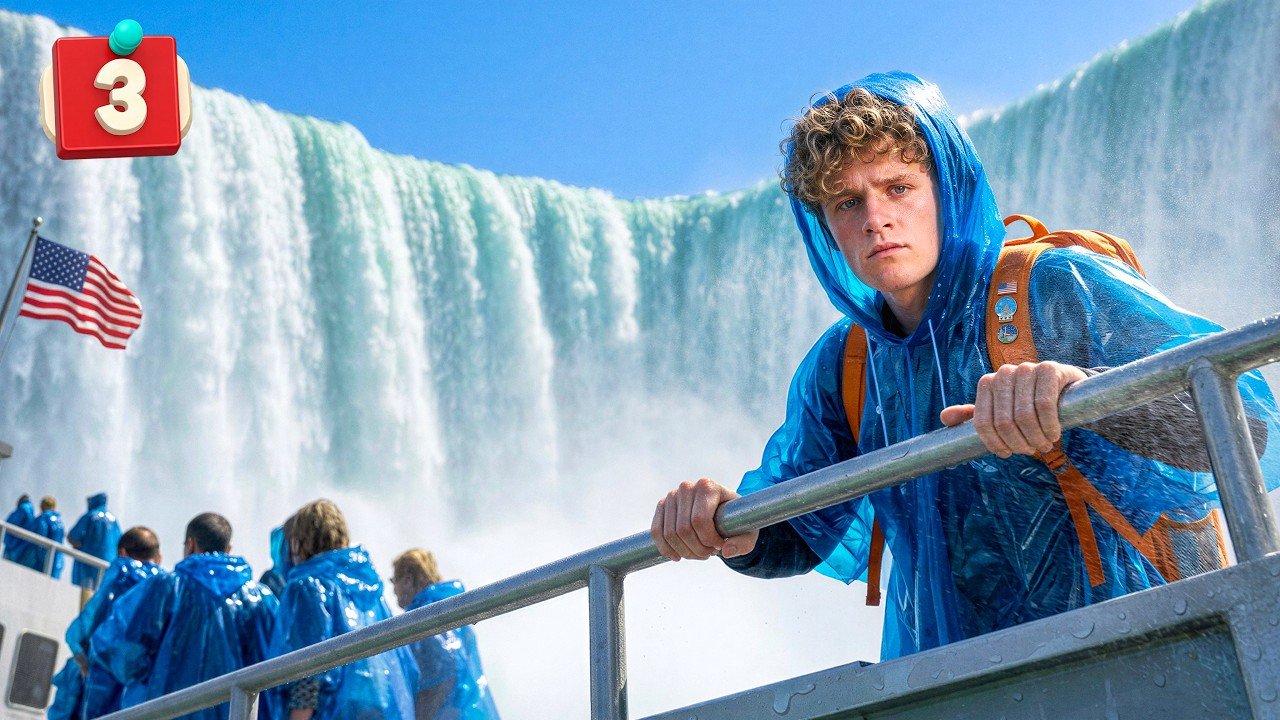 Ryan Trahan: Ryan Trahan Rates Niagara Falls and It Lands in Third Place on His Top 10 American Attractions Countdown