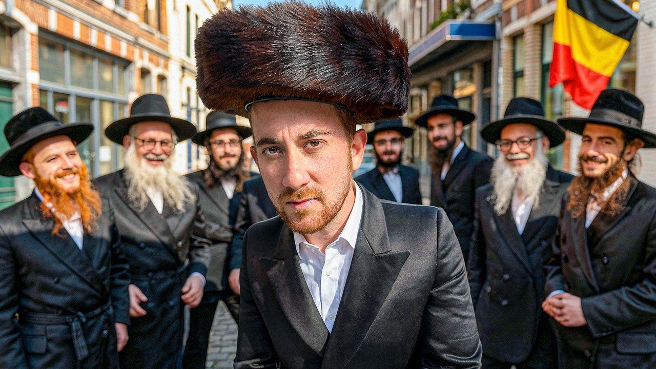Drew Binsky: Inside Antwerp's Hidden Hasidic World: Diamonds, Deli Food, and 30,000 Jews on Bikes