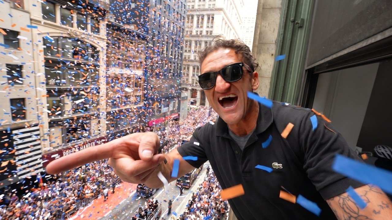 CaseyNeistat: The New York Knicks Ticker Tape Parade Was 56 Years in the Making