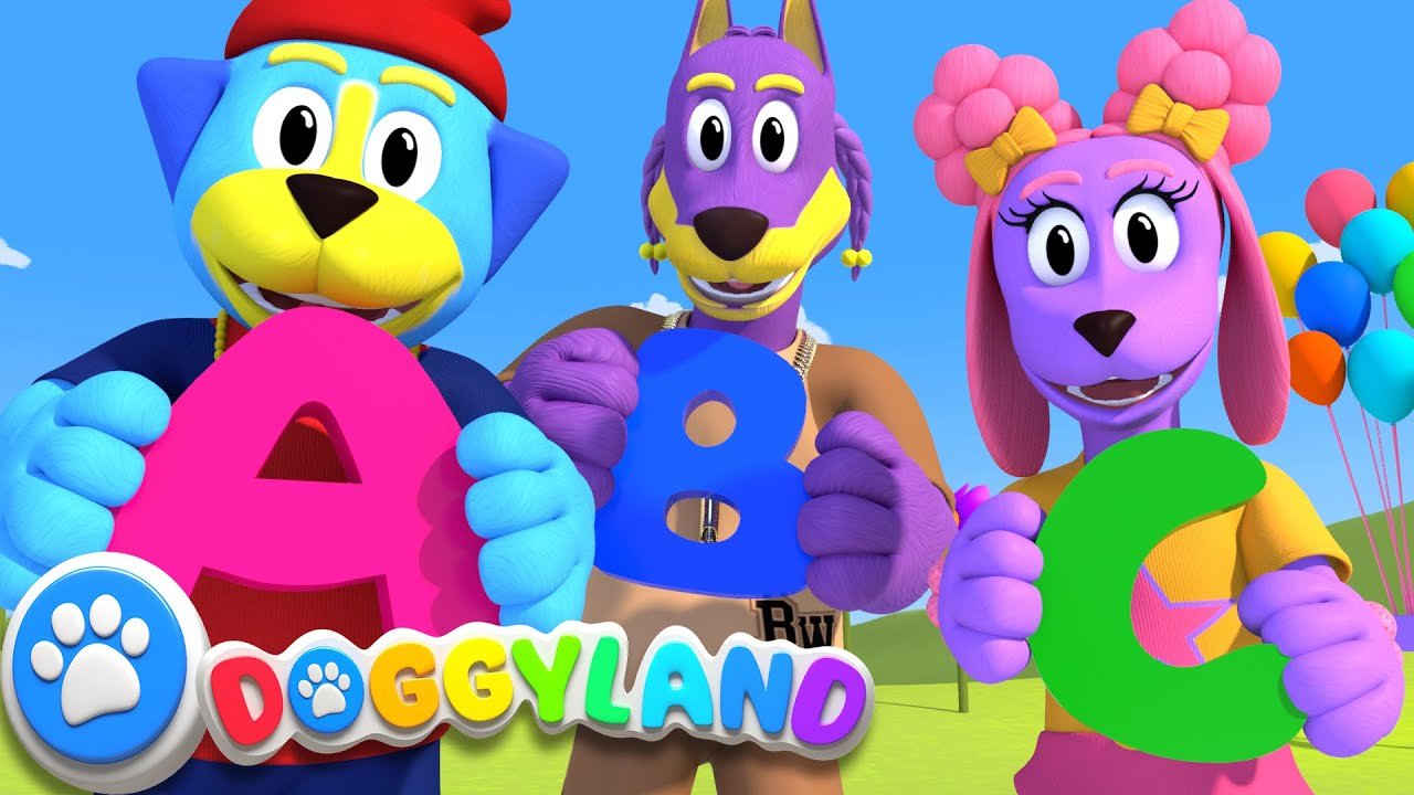 : Bow Wizzle and the Doggyland Pups Sing the ABCs Three Times and Get Louder Every Round