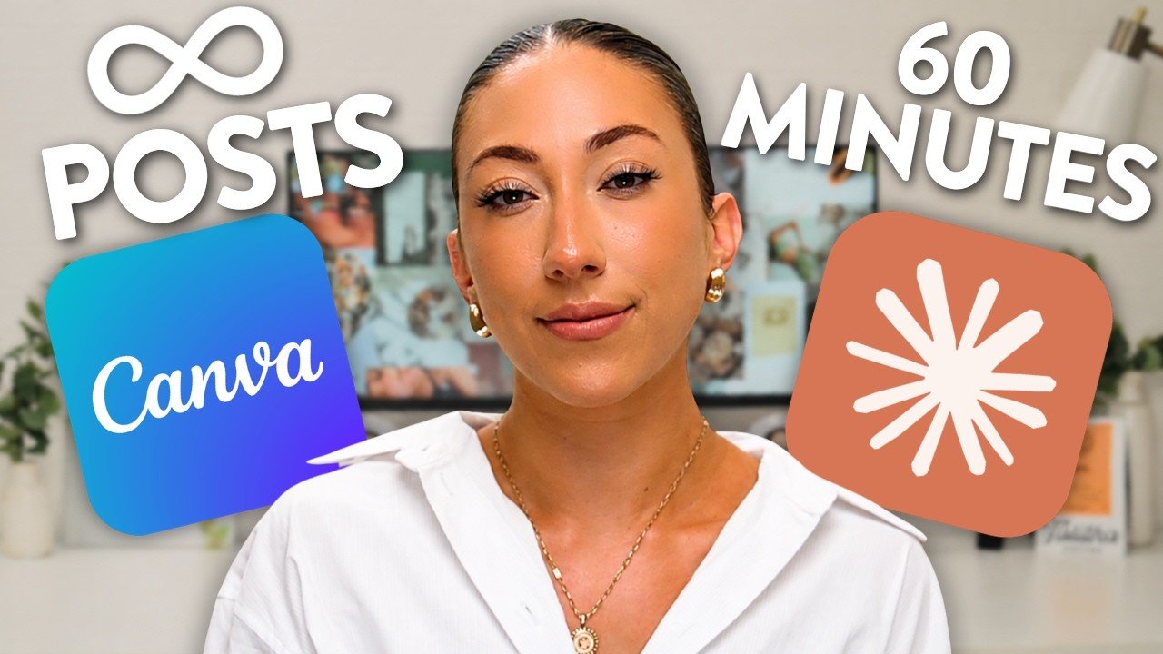 : How to Batch Create Months of Social Media Posts Using Claude and Canva