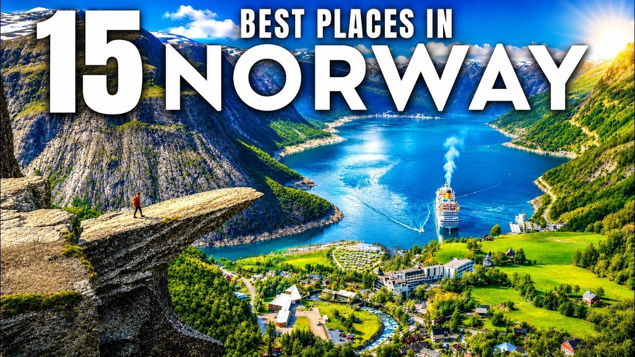 : The 15 Best Places to Visit in Norway, From Bergen's Colorful Harbor to the Arctic Troll's Tongue