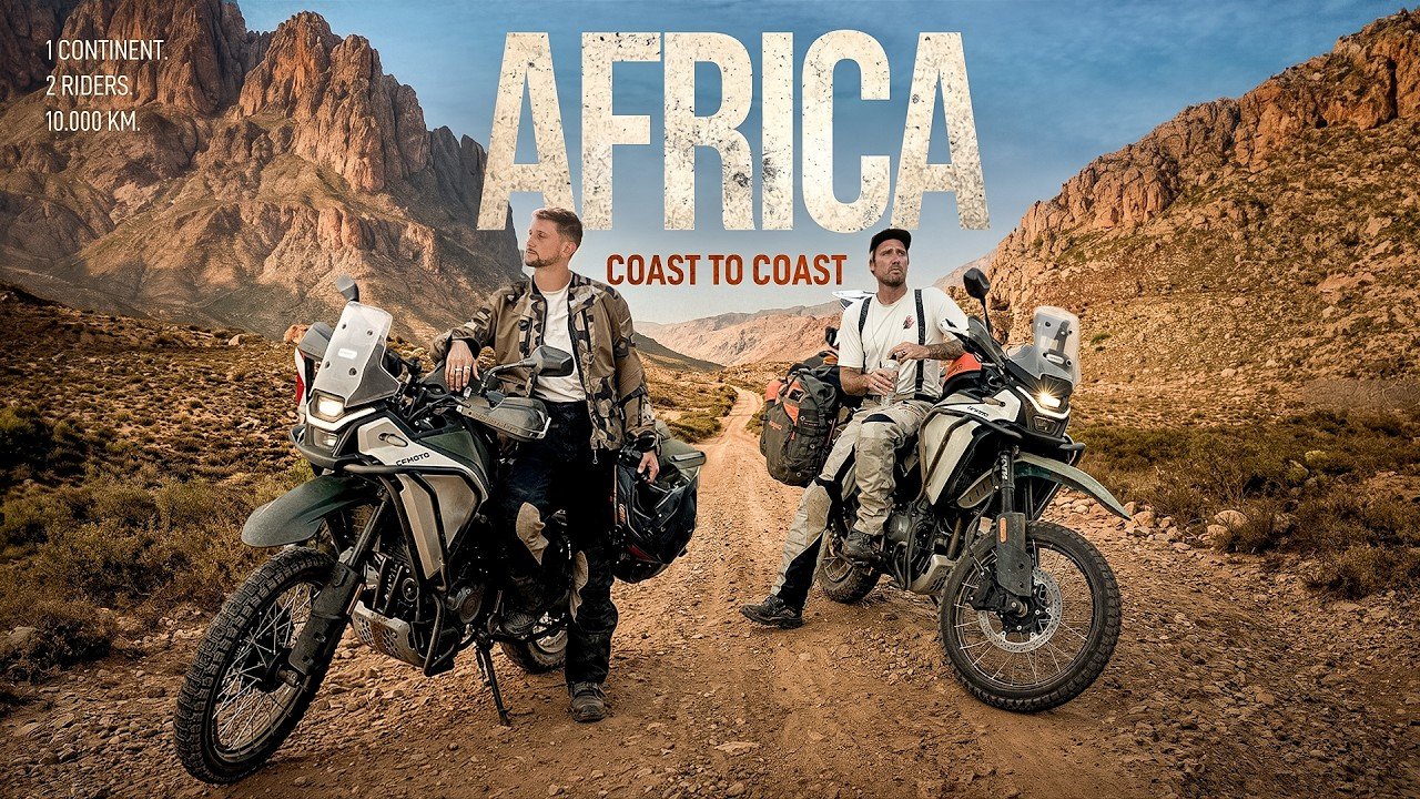 : Two Guys Just Bought Chinese Motorcycles to Cross 10,000 km of Africa in Peak Wet Season