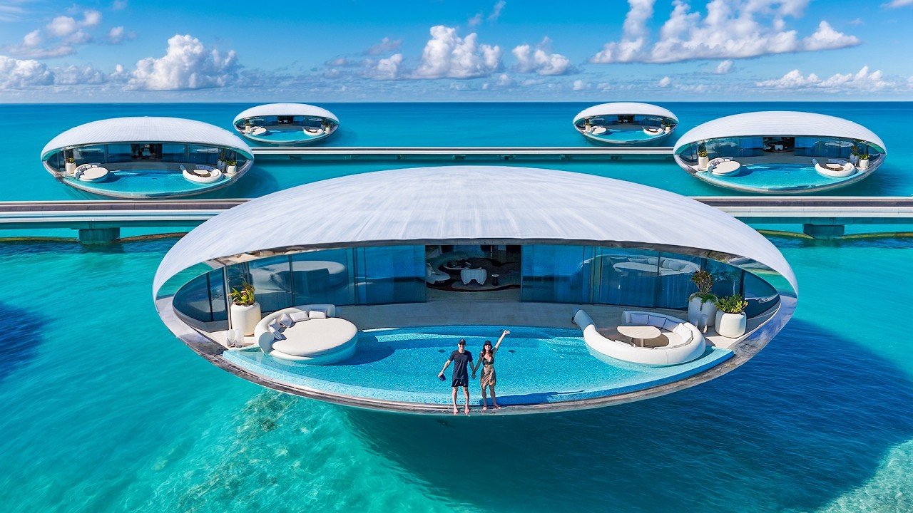 Kara and Nate: Saudi Arabia Just Opened the World's Most Futuristic Overwater Villas and They Are Actually Real