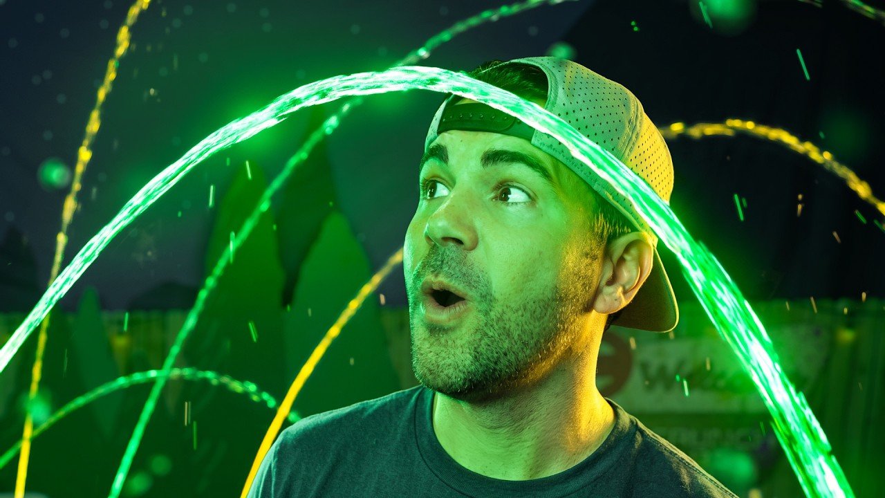 CrunchLabs: CrunchLabs Turned a Backyard Into a Water Science Playground for the Final Night of Camp