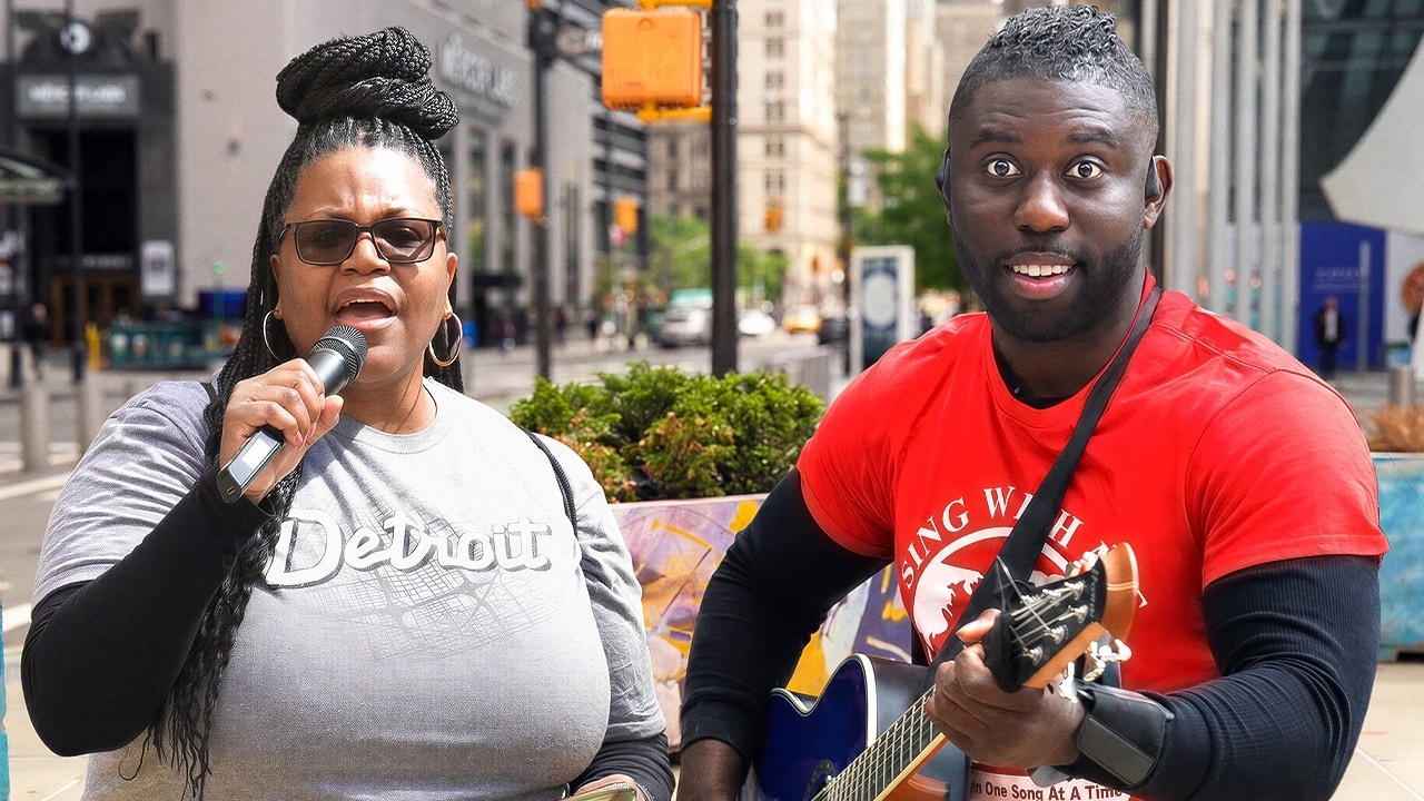 guitaro5000: Detroit Mom Who Turned Down a Record Deal Stops New York in Its Tracks With 'Killing Me Softly'