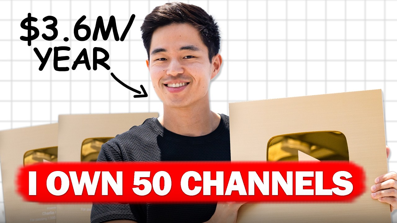 Charlie Chang: Charlie Chang Runs 50 YouTube Channels and Pulls $300,000 a Month. Here Is Exactly How.