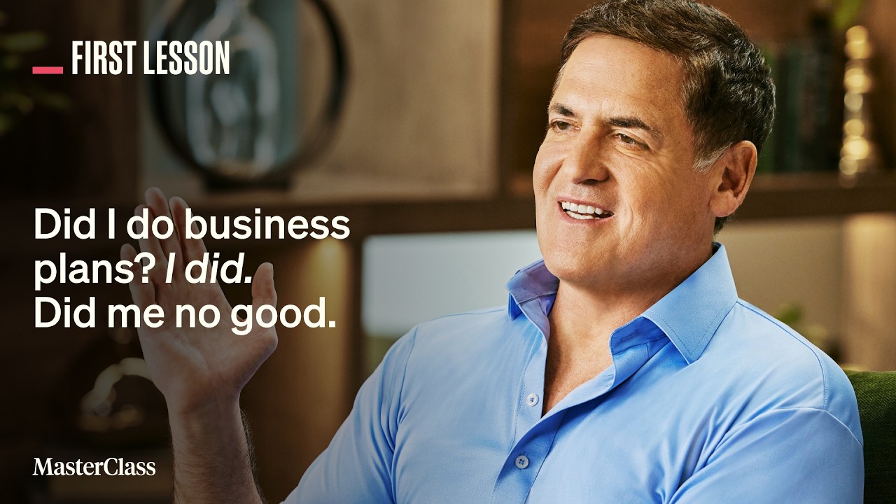 MasterClass: Mark Cuban Sold Garbage Bags Door-to-Door at 12. The Lesson He Learned Still Drives Every Business He Builds.