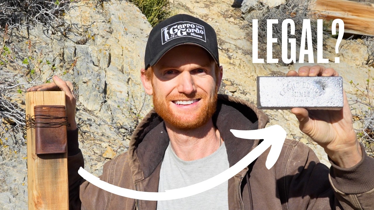 Ghost Town Living: He Legally Claimed U.S. Public Land and Mined Real Silver From It