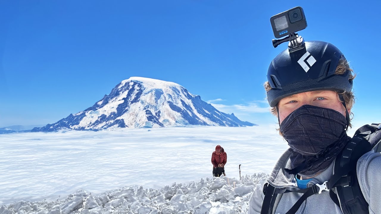 Ryan Mitchell: Ryan Mitchell Climbed Mount Rainier's Most Technical Route and Took 11 Hours to Do It