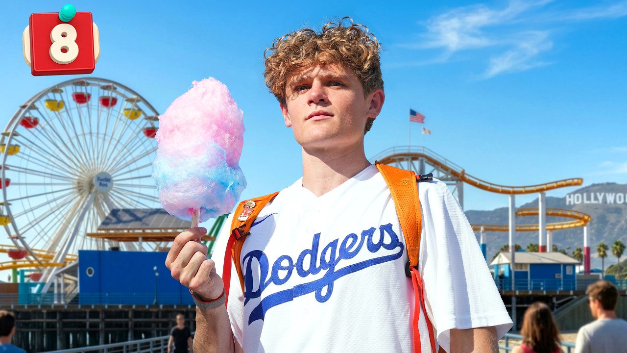 Ryan Trahan: Ryan Trahan Rates Los Angeles in His Top 10 America Trip and the Dodgers Stole the Show