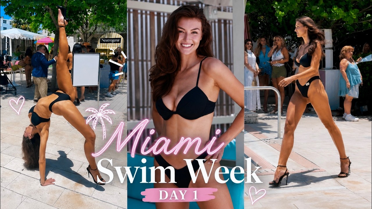 Rachel Pizzolato: Rachel Pizzolato's Day 1 at Miami Swim Week Was Equal Parts Runway and Blisters