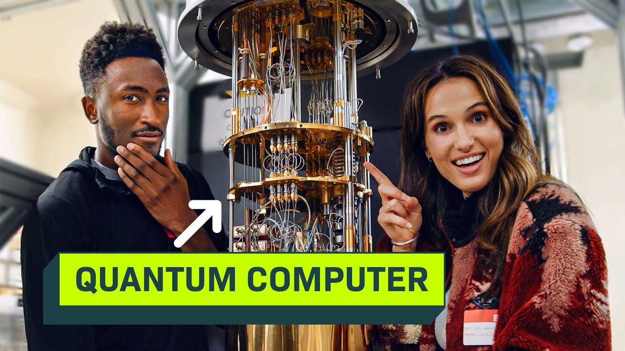 Cleo Abram: Marques Brownlee and Cleo Abram Visited IBM's Real Quantum Computer and Left With the Best Analogy You'll Ever Hear