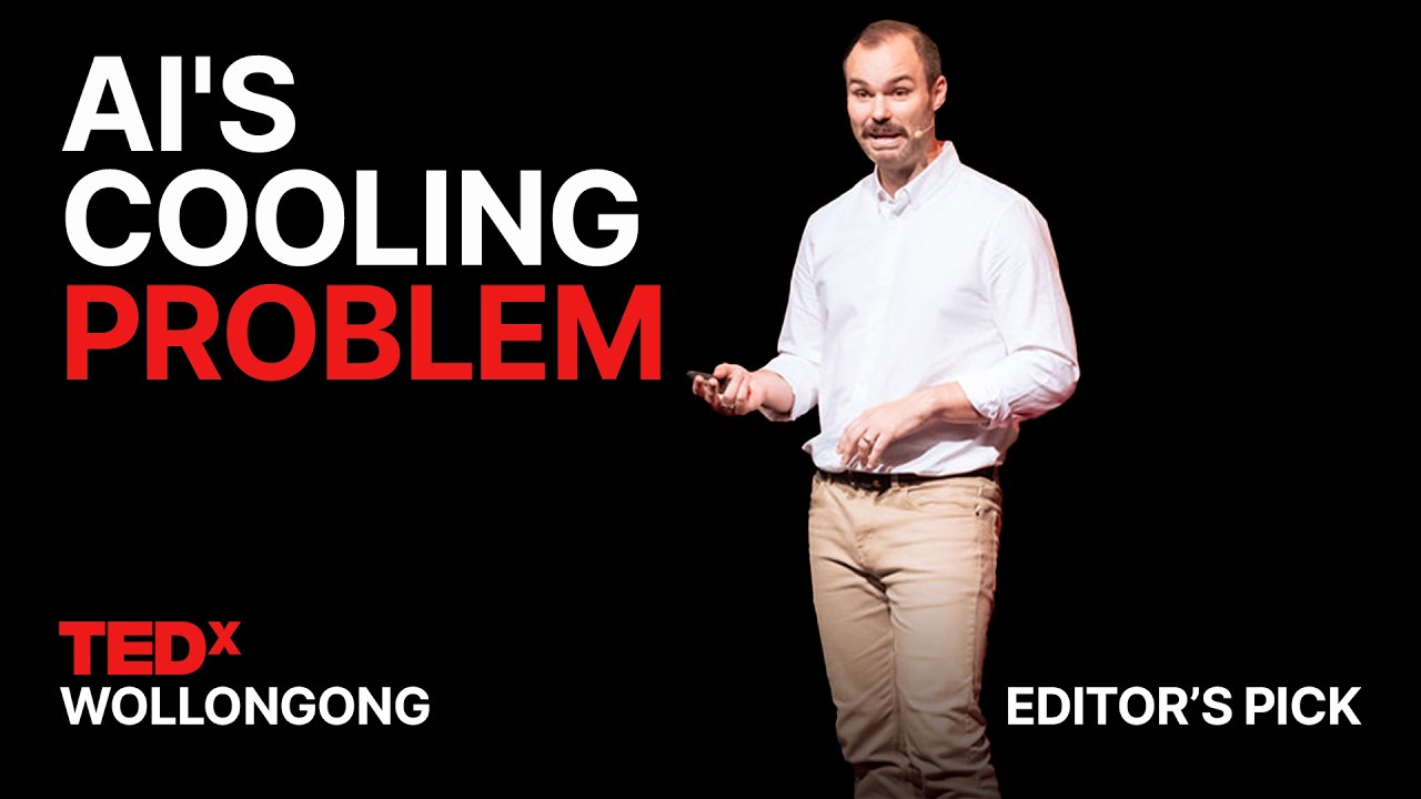 TEDx Talks: AI Data Centers Burn Through Almost $100 Billion in Electricity a Year. One Material Scientist Has a Fix.