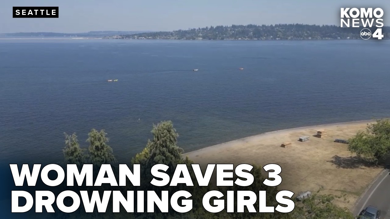 KOMO News: Lily Bailey Pulled Three Drowning Girls from Lake Washington One by One During Seafair