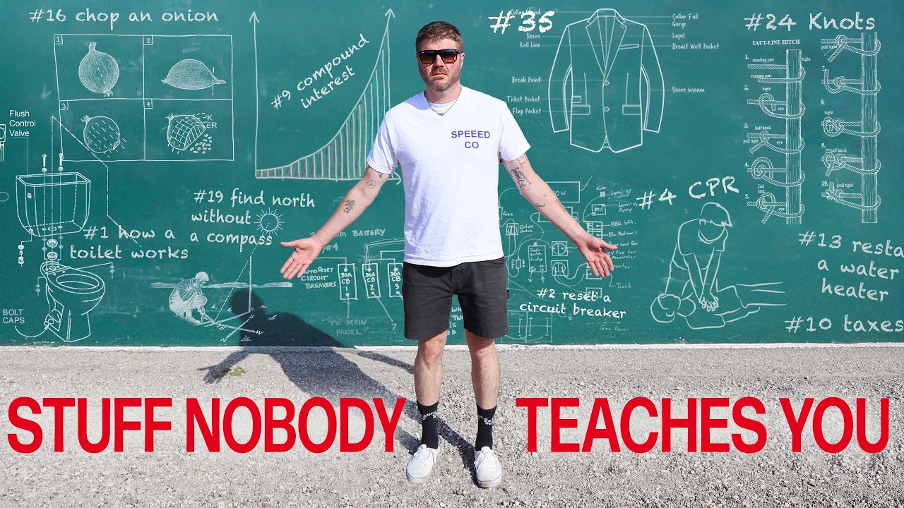 Speeed: 42 Things Everyone Should Learn How To Do, According to Speeed