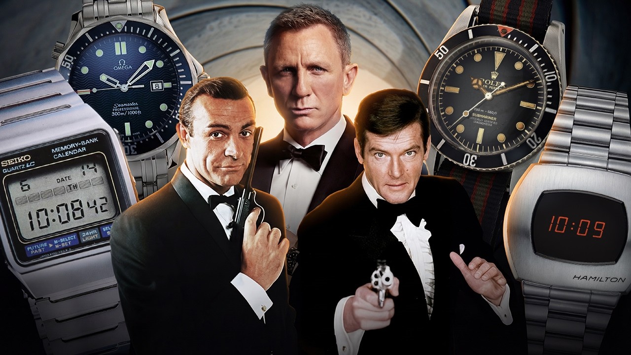 Teddy Baldassarre: From Rolex to Omega: The Complete History of James Bond's Watches