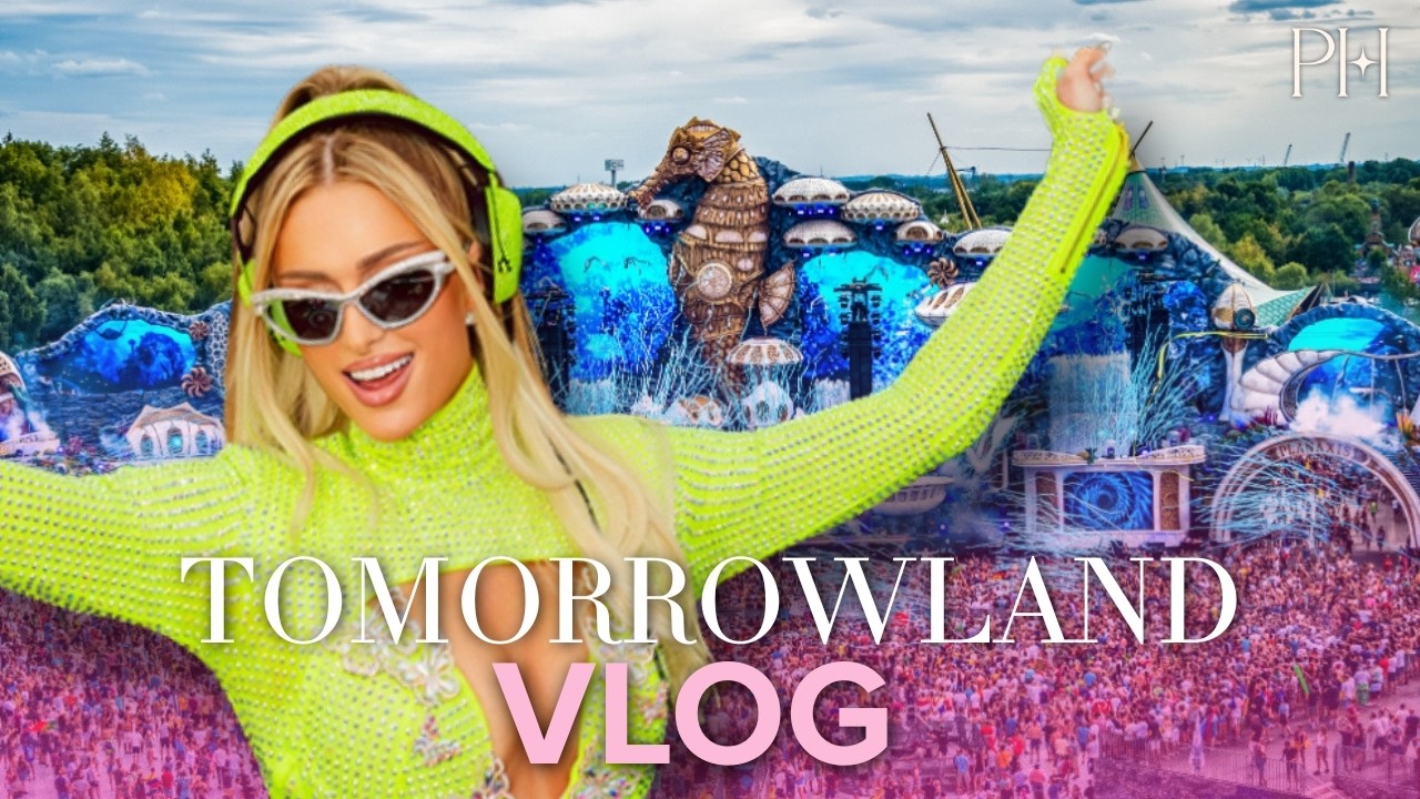 Paris Hilton: Paris Hilton Brought Her Baby to Tomorrowland Before Taking Over the Library Stage