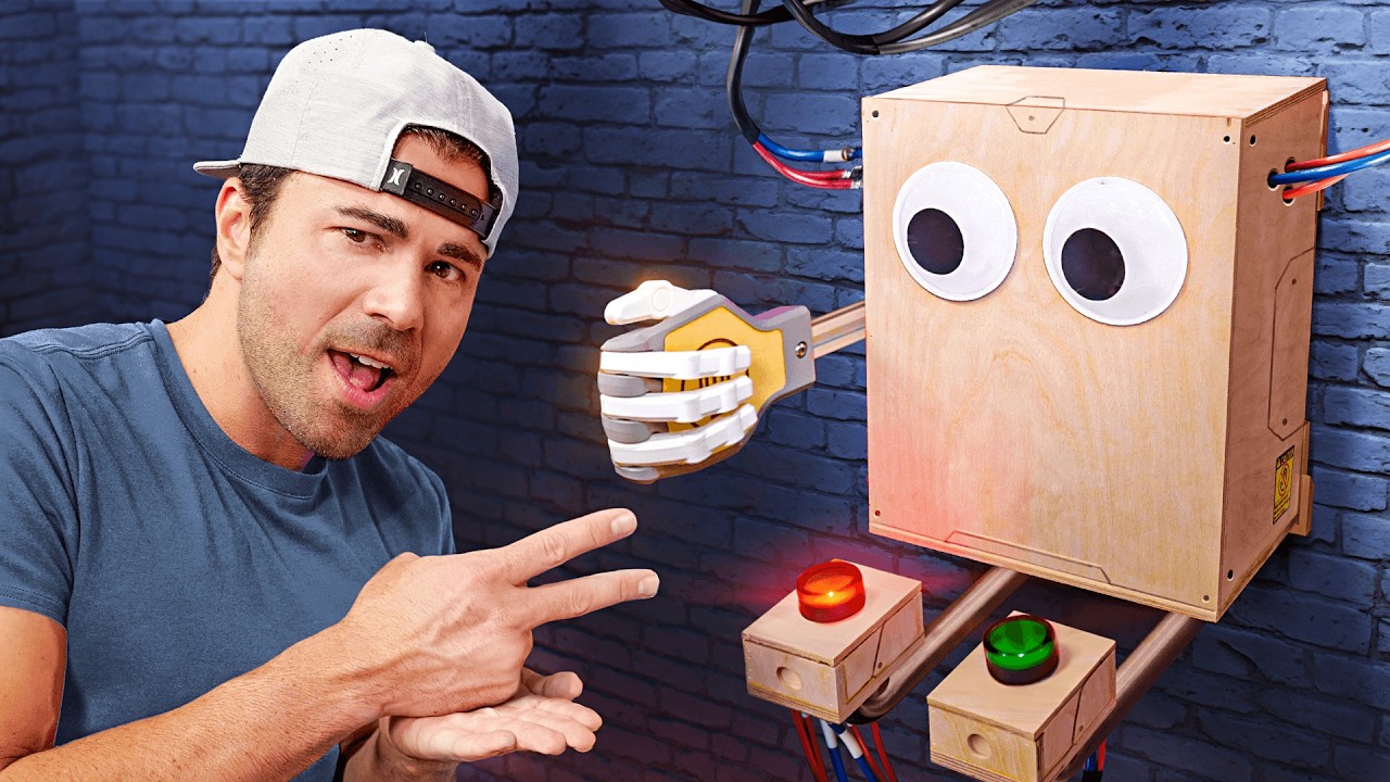 Mark Rober: Mark Rober's Rock Paper Scissors Robot Has a 0% Loss Rate and a $10,000 Bounty for Anyone Who Can Beat It