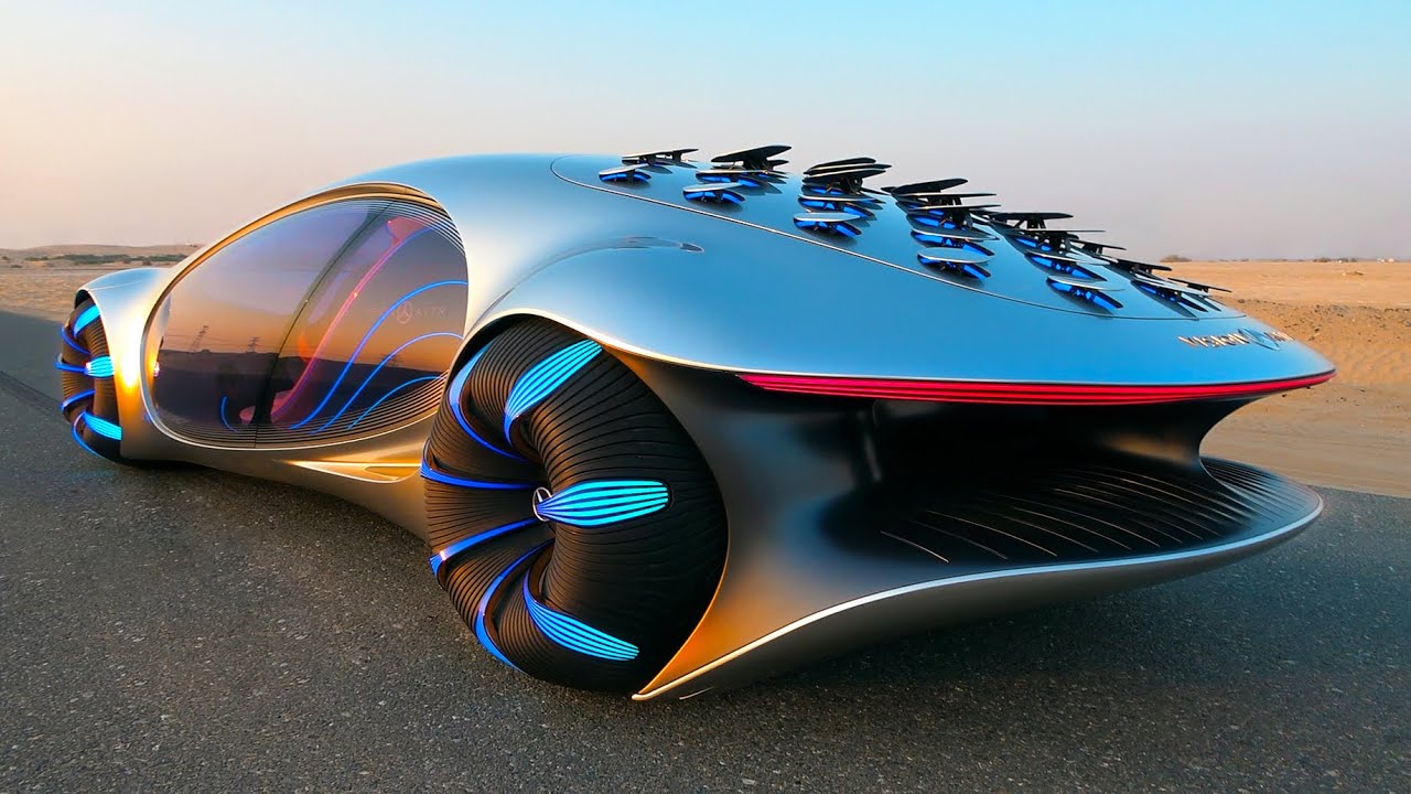 Supercar Blondie: Mercedes AVTR: The One-of-a-Kind Concept Car That Can Crab Walk Through the Desert