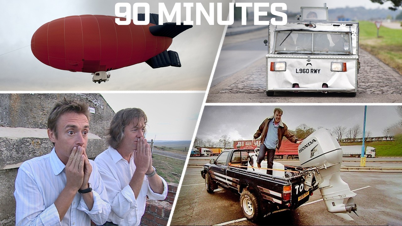Top Gear Classic: Top Gear Turned a Reliant Robin Into a Space Shuttle and Built an Electric Car Named Geoff