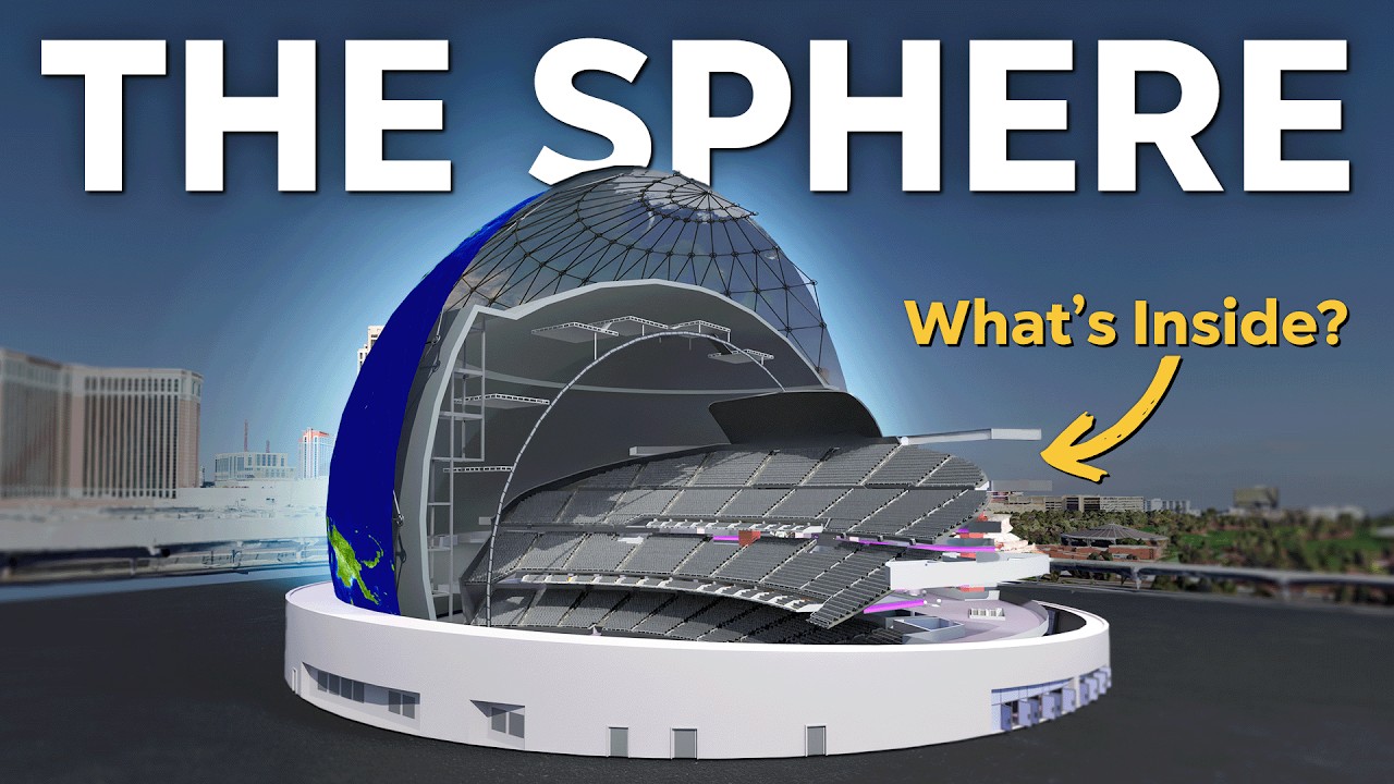 MegaBuilds: How the Las Vegas Sphere Actually Works, From 1.2 Million Hockey-Puck Lights to 167,000 Hidden Speakers