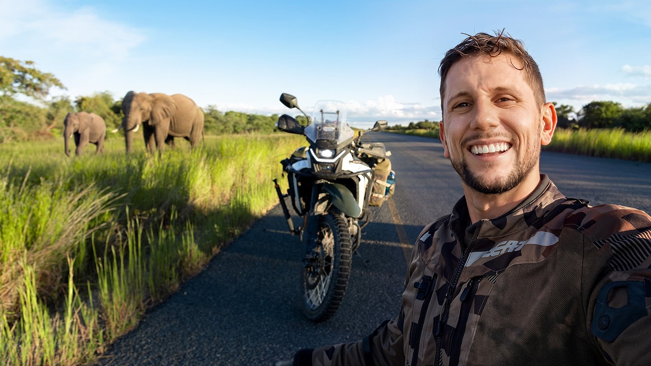 Lost LeBlanc: Lost LeBlanc Rode a Botswana Highway and Elephants Were Just Standing There