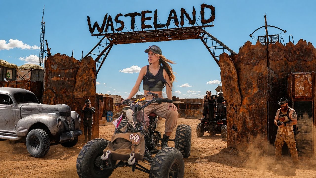 just lanchen: Inside Wasteland, the Post-Apocalyptic City Built from Scratch in the Mojave Desert