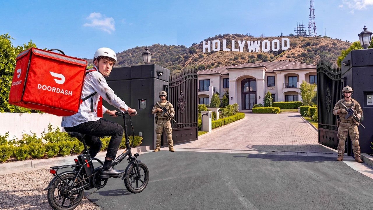 iamBrandon: Brandon DoorDashed in the Hollywood Hills for 24 Hours and Nearly Didn't Survive