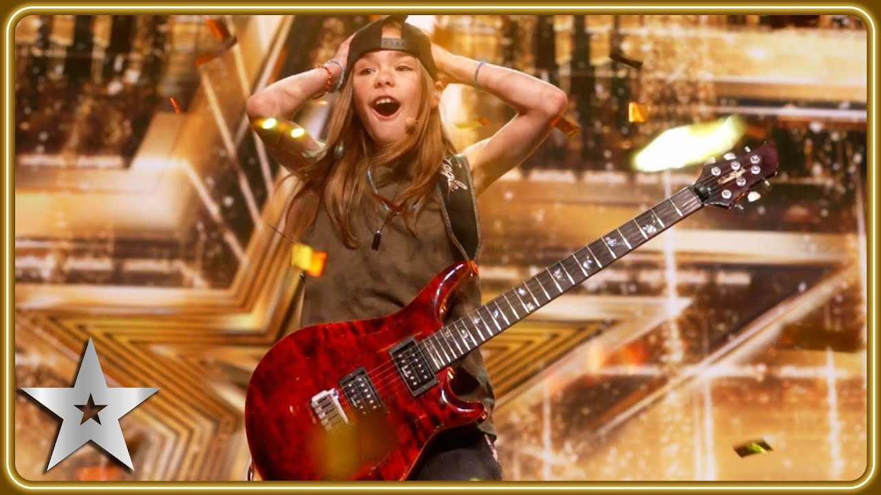 Britain's Got Talent: 11-Year-Old Olly Pearson Wins the Golden Buzzer at BGT 2025 With a Queen Guitar Solo That Left Simon Speechless