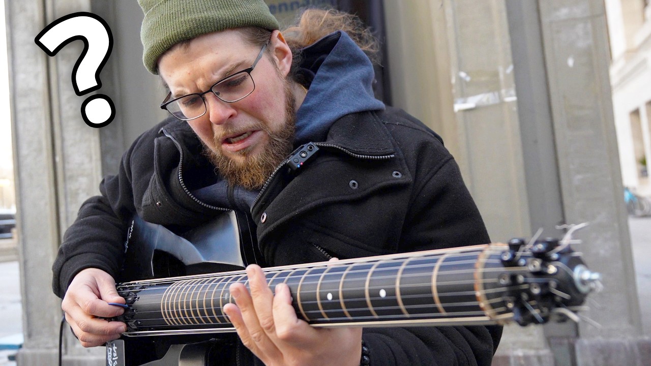 Mattias Krantz: Charles Beru Got 3 Days to Master the World's First 360-Degree Spinning Guitar