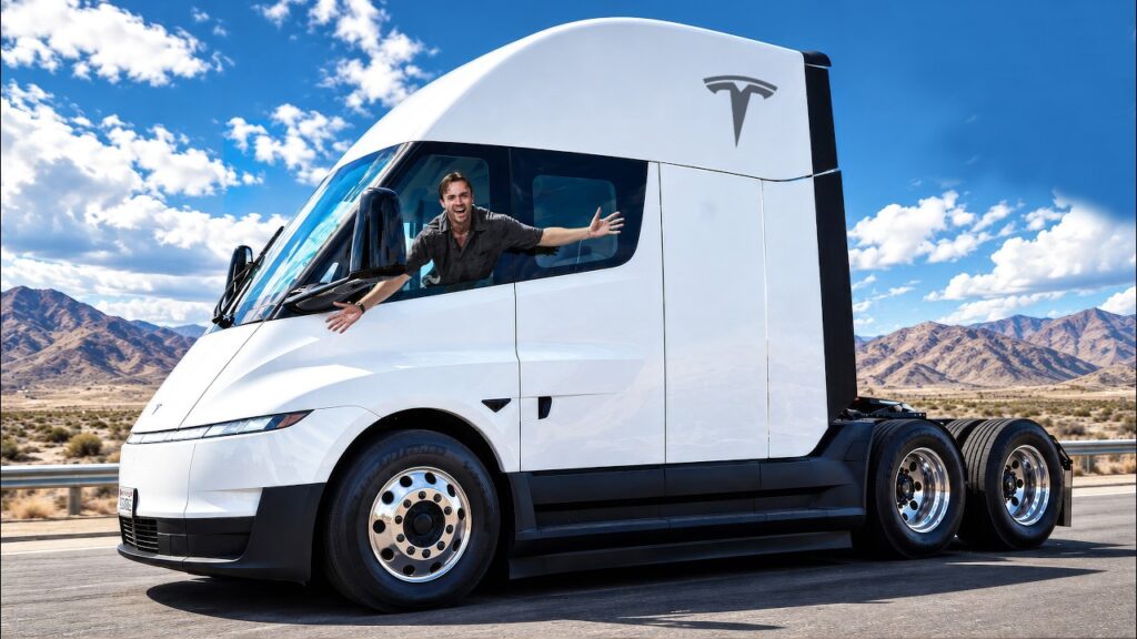 Top Gear Tech: Tesla Semi Finally Hits the Road and the Numbers Are Hard to Argue With