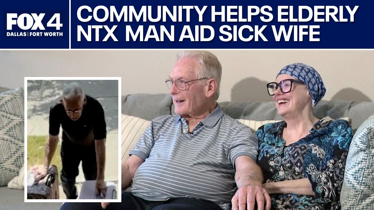 FOX 4 Dallas-Fort Worth: Strangers Raise $100,000 for 81-Year-Old Don Johnson After Doorbell Camera Catches Him Hauling Luggage Up Steep Stairs