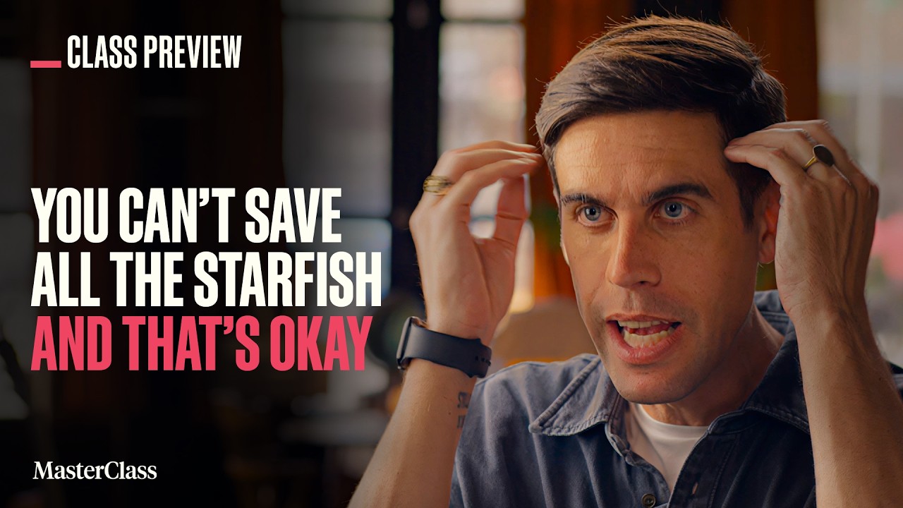 MasterClass: Ryan Holiday on the Starfish, Marcus Aurelius, and Why You're Still a Student