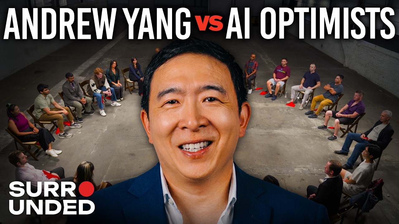 Jubilee: Andrew Yang Walked Into a Room of 20 AI Optimists and Refused to Back Down