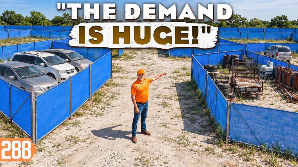 UpFlip: He Rents Out Fenced Dirt to Contractors and Clears $25,000 a Month from One Yard