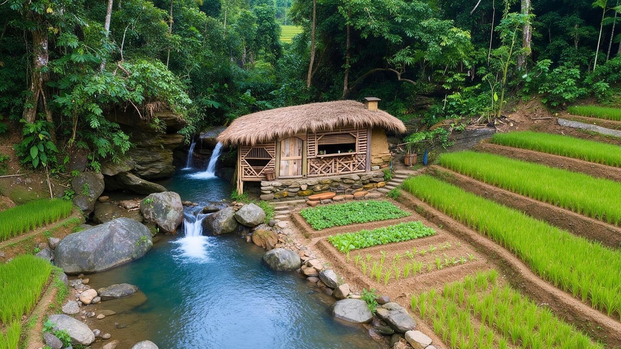 Quantum Makers: 24-Year-Old Builds a Self-Sufficient Two-Story Farm From Scratch in a Vietnamese Rainforest