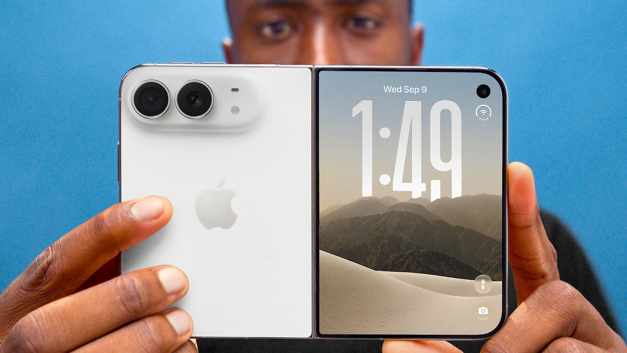 Marques Brownlee: Apple's First Folding iPhone Just Showed Up and It's Quietly Mogging the Competition