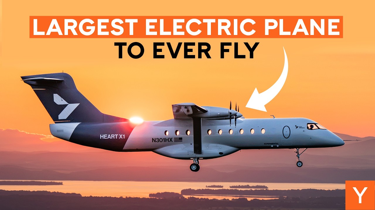Y Combinator: Hart Aerospace Just Flew the World's Largest Electric Airplane on $5 of Electricity