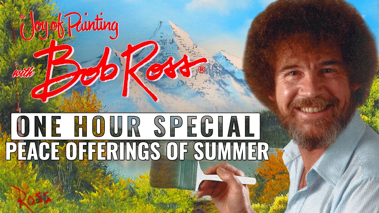 Bob Ross: Bob Ross Breaks Down Every Step of a Full Landscape Painting in This Rare One-Hour Studio Session