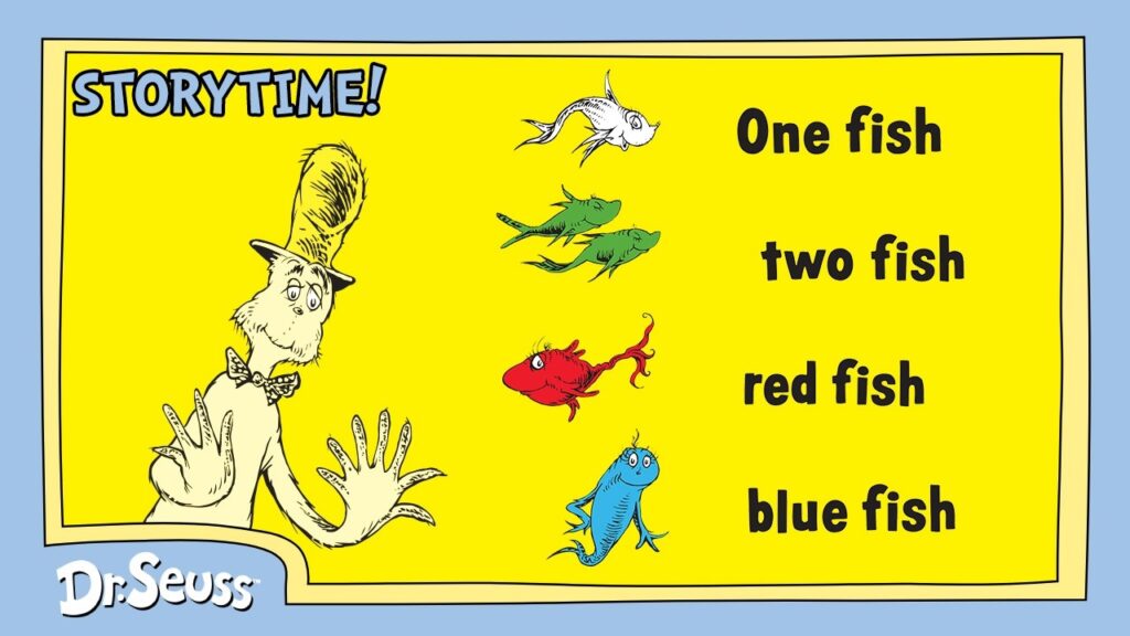Dr. Seuss: Dr. Seuss Brings 'One Fish, Two Fish' to Life in a Full Animated Read-Along