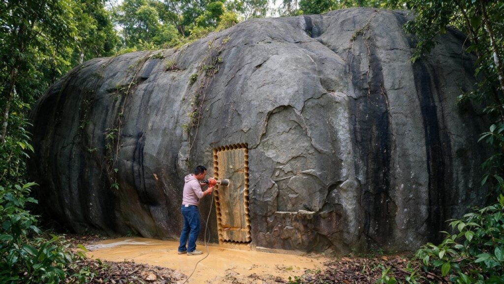 Quantum Makers: Mr. Who Spent 7 Years Carving a 2-Story Home Into a Sichuan Mountain by Hand
