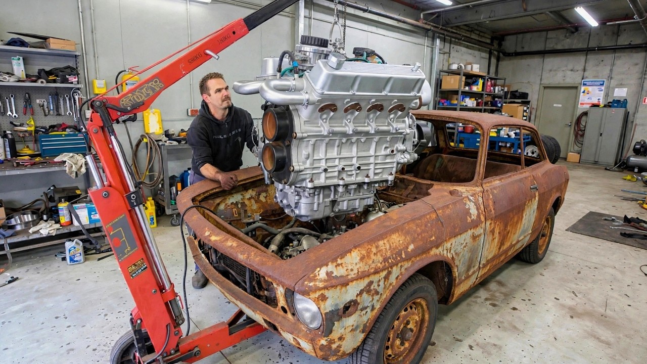 Quantum Makers: A Firefighter Spent 4 Years Turning a $10,000 Alfa Romeo into a Ferrari-Powered Supercar