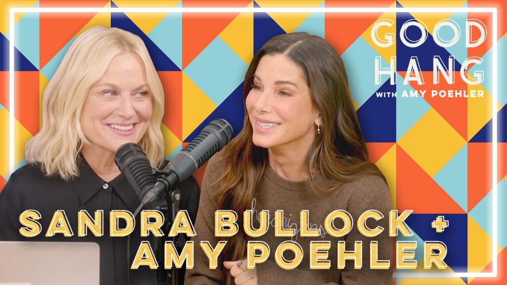 Good Hang with Amy Poehler: Sandra Bullock on Practical Magic 2, Learning to Laugh From Her German Mom, and Why She Lets Props Surprise Her