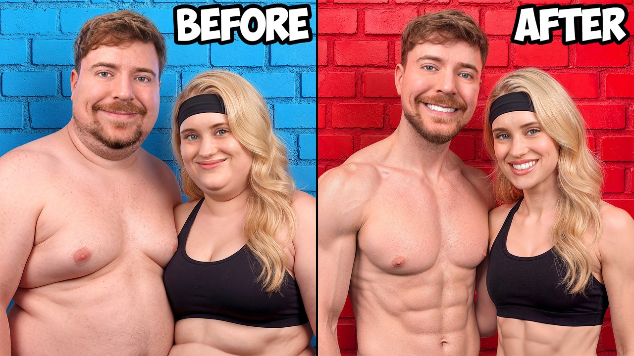 MrBeast: Sarah and Trey Lost 150 Lbs Together Before Their Wedding and Won $250,000