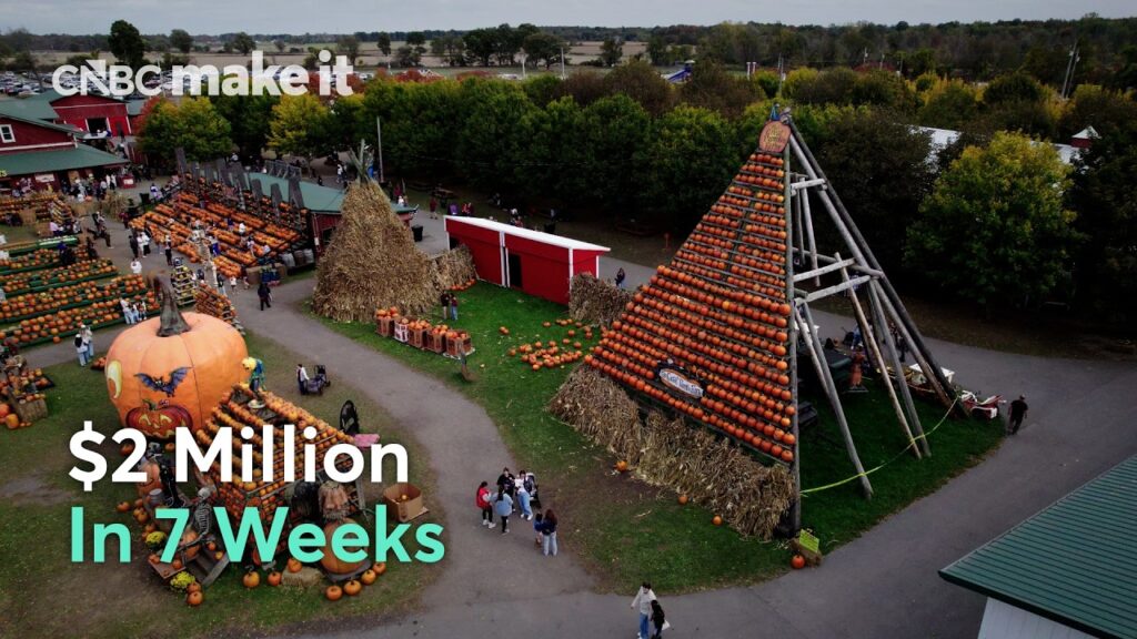 CNBC Make It: The Great Pumpkin Farm Pulls In $2 Million in 7 Weeks - and It Started With a 1,061-Pound Gamble