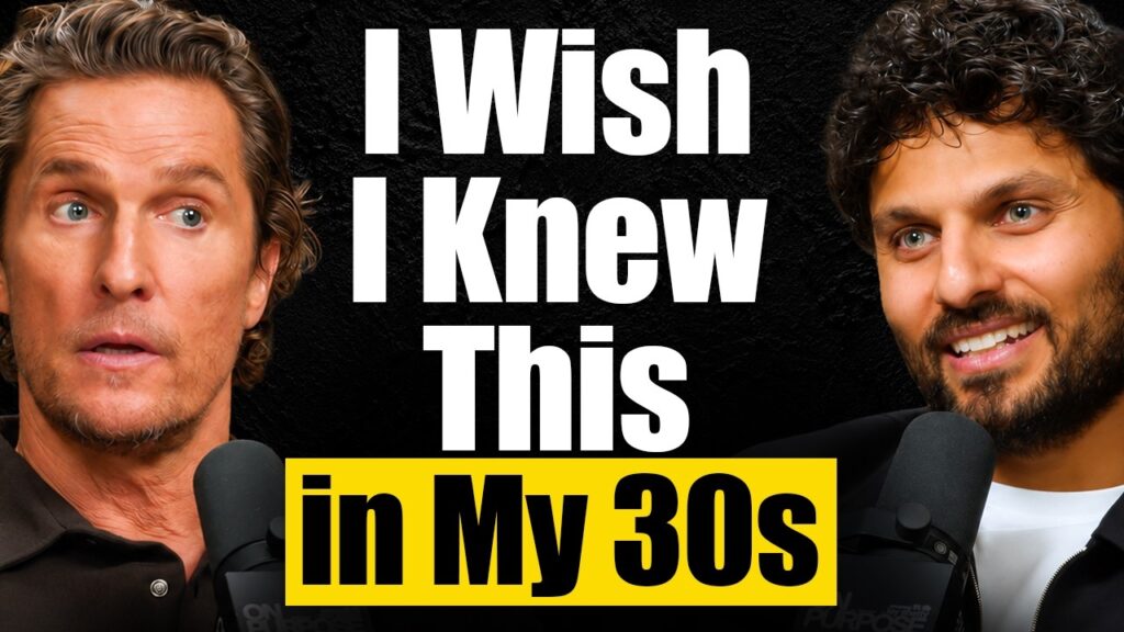 Jay Shetty Podcast: Matthew McConaughey Says Life Got Easier the Moment He Redefined One Word